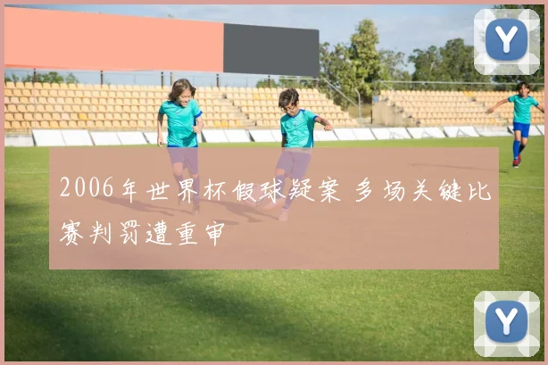 2006年世界杯假球疑案 多场关键比赛判罚遭重审