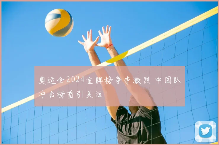 奥运会2024金牌榜争夺激烈 中国队冲击榜首引关注